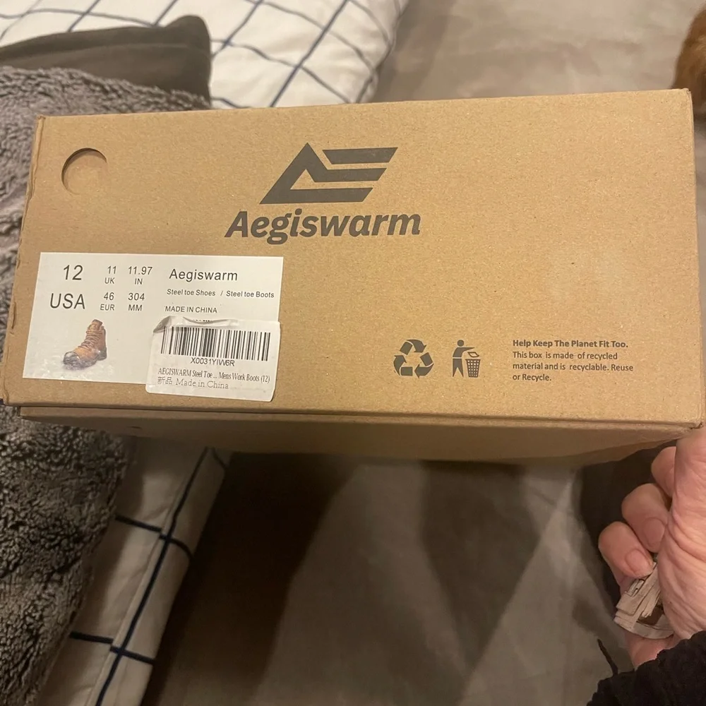 Aegiswarm
Steel toe Shoes / Steel toe Boots sz 12 NIB - Picture 4 of 7